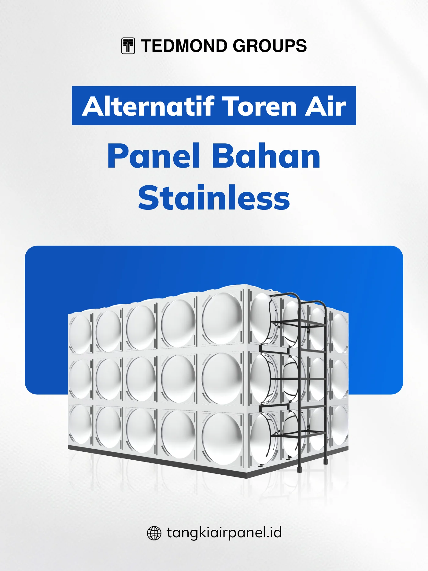 Alternatif Toren Air Panel Bahan Stainless
