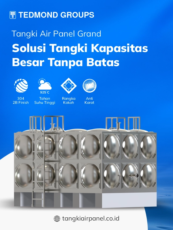 Kisaran Harga dan Keunggulan dari Tangki Air Panel Grand