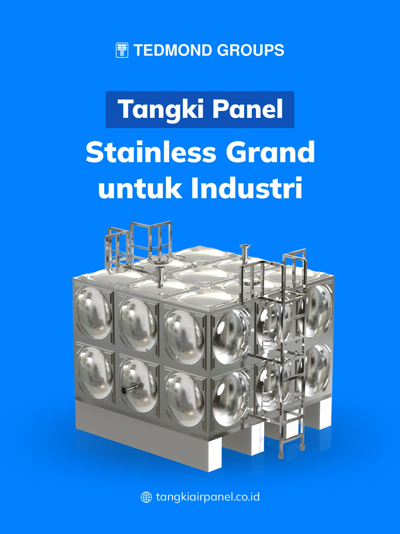 Tangki Panel Stainless Grand Untuk Industri