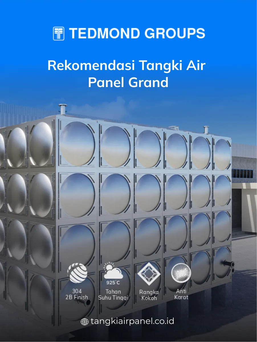 Rekomendasi Tangki Air Panel Grand