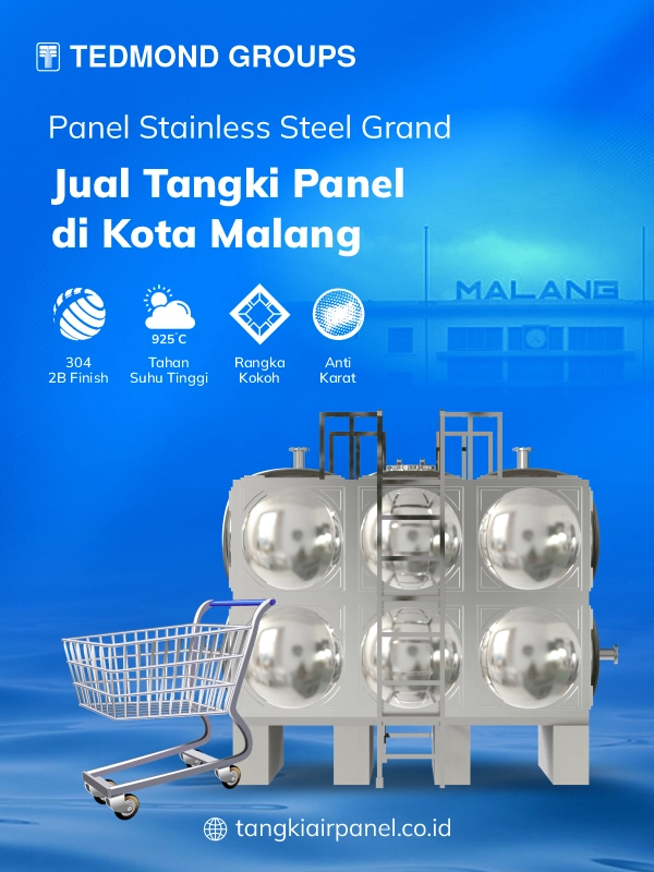Jual Tangki Panel di Kota Malang
