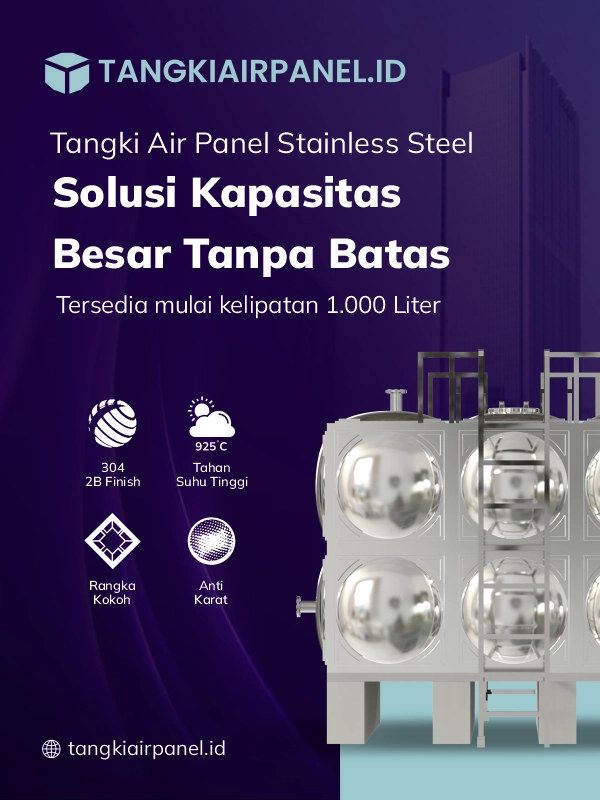 Keunggulan Tangki Stainless Kotak Panel Grand, Pilihan Terbaik