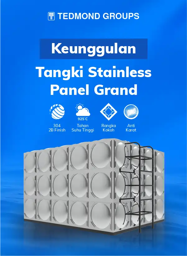 Keunggulan Tangki Stainless Panel Grand
