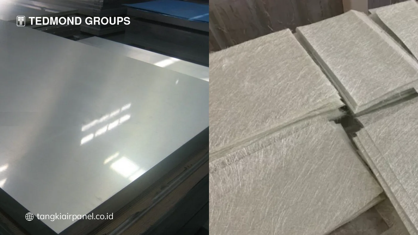 Perbandingan Tangki Stainless dan Bahan Fiber