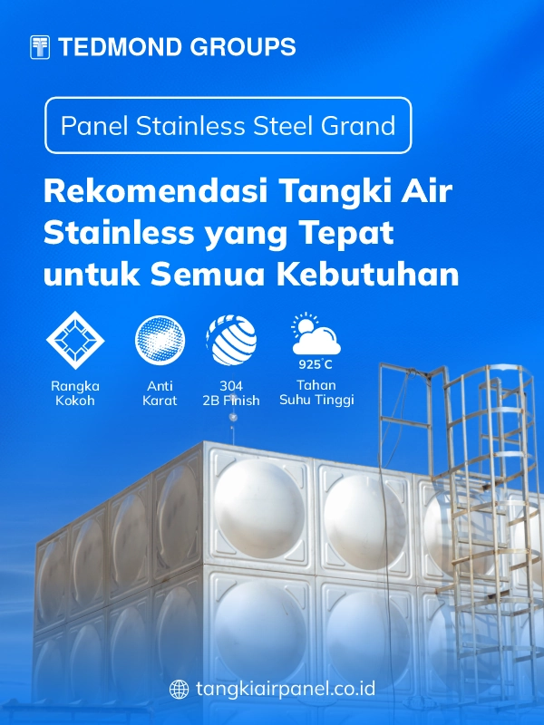 Rekomendasi Tangki Air Stainless yang Tepat untuk Semua Kebutuhan