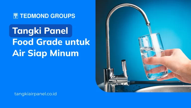 Tangki Panel Food Grade untuk Air Siap Minum