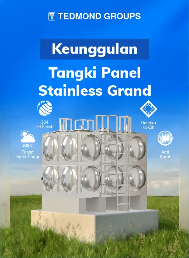 Berbagai Keunggulan Tangki Panel Stainless Grand
