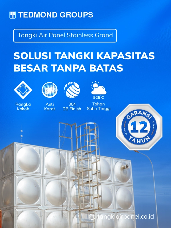 Kelebihan dari Tangki Panel Stainless Grand
