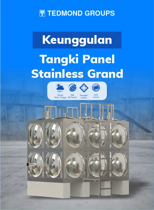 Keunggulan Tangki Panel Stainless Grand