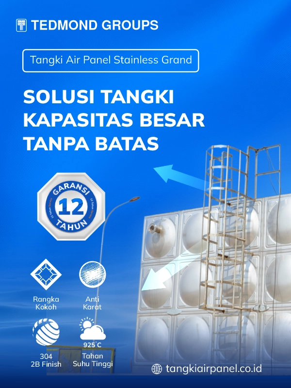Keunggulan Tangki Panel Stainless Grand