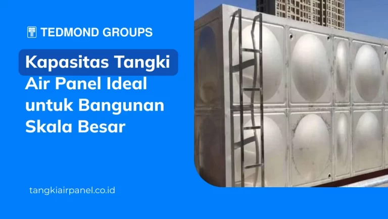 Kapasitas Tangki Air Panel