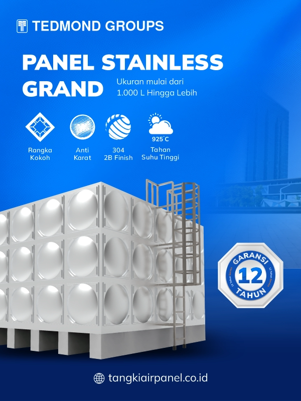Keunggulan Tangki Panel Stainless Grand