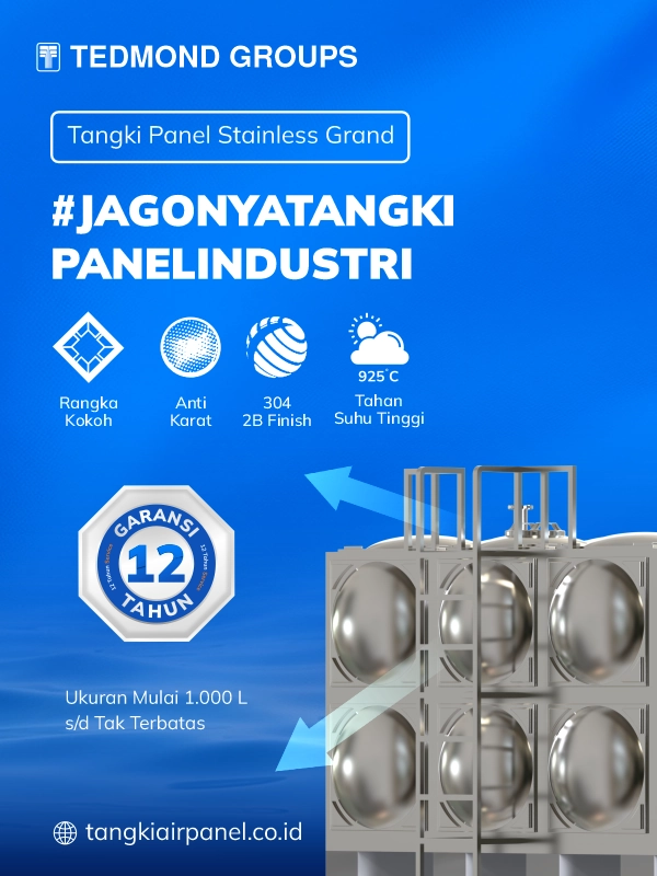 Keunggulan Tangki Panel Stainless Grand