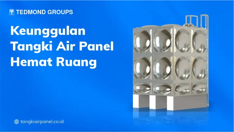 Tangki Air Panel Hemat Ruang