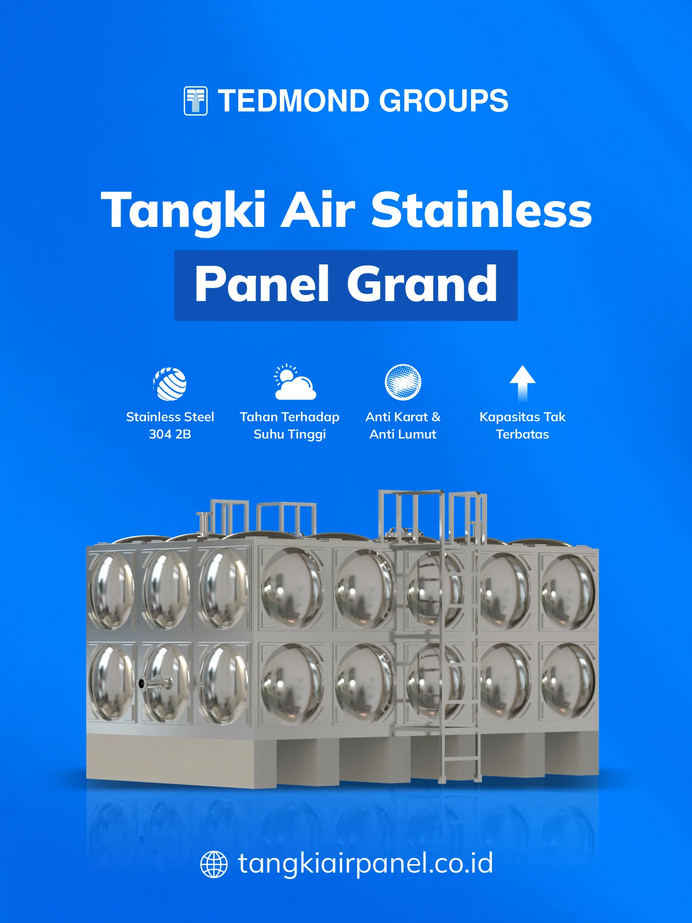 Keunggulan Tangki Panel Stainless Grand