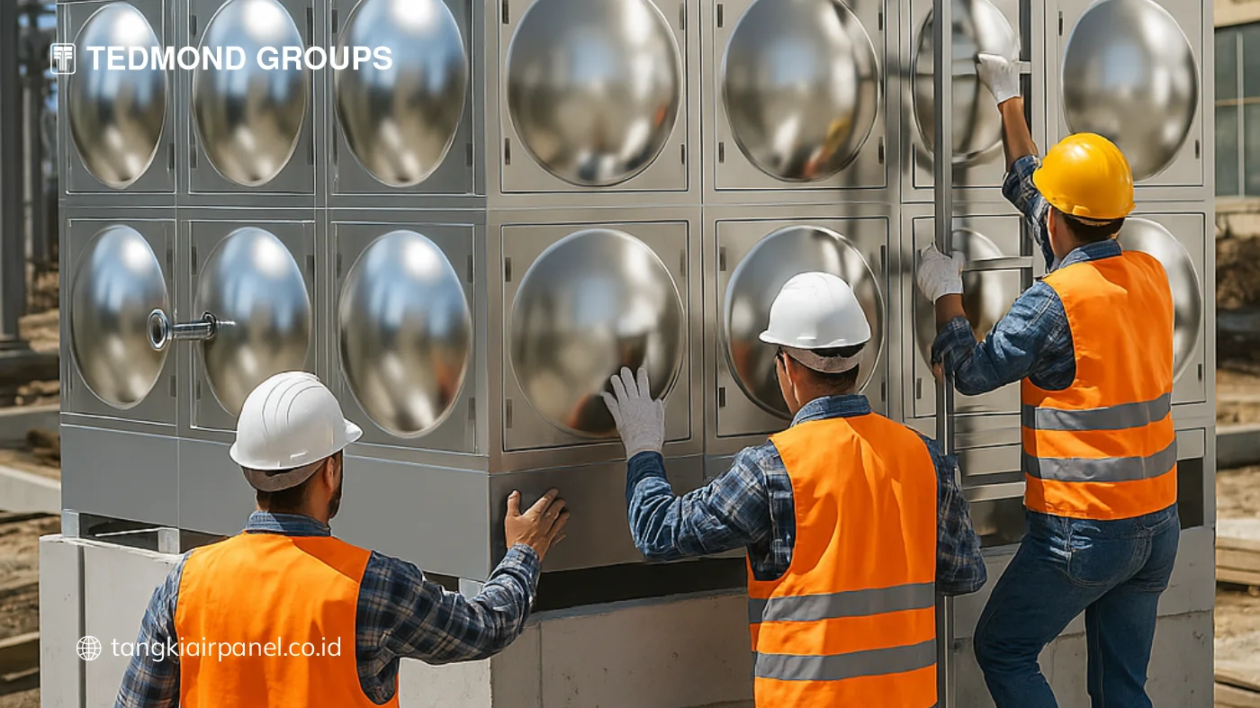 Fitur Utama Tangki Air Panel