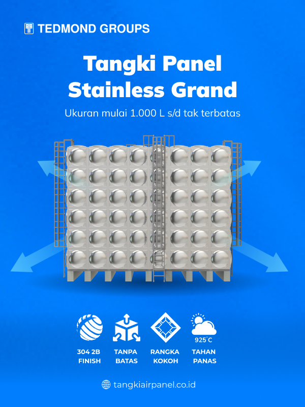 Keunggulan Tangki Panel Stainless Grand
