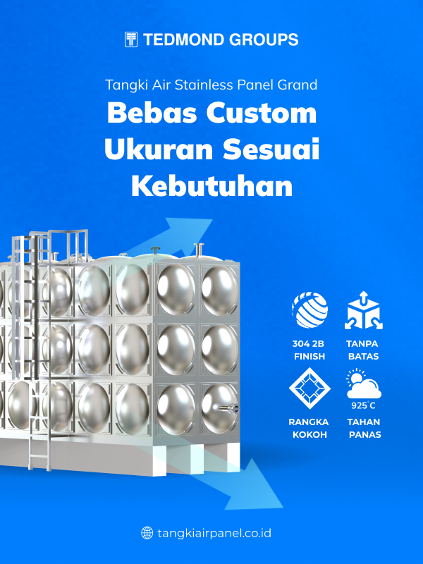 Tangki Panel Stainless Grand