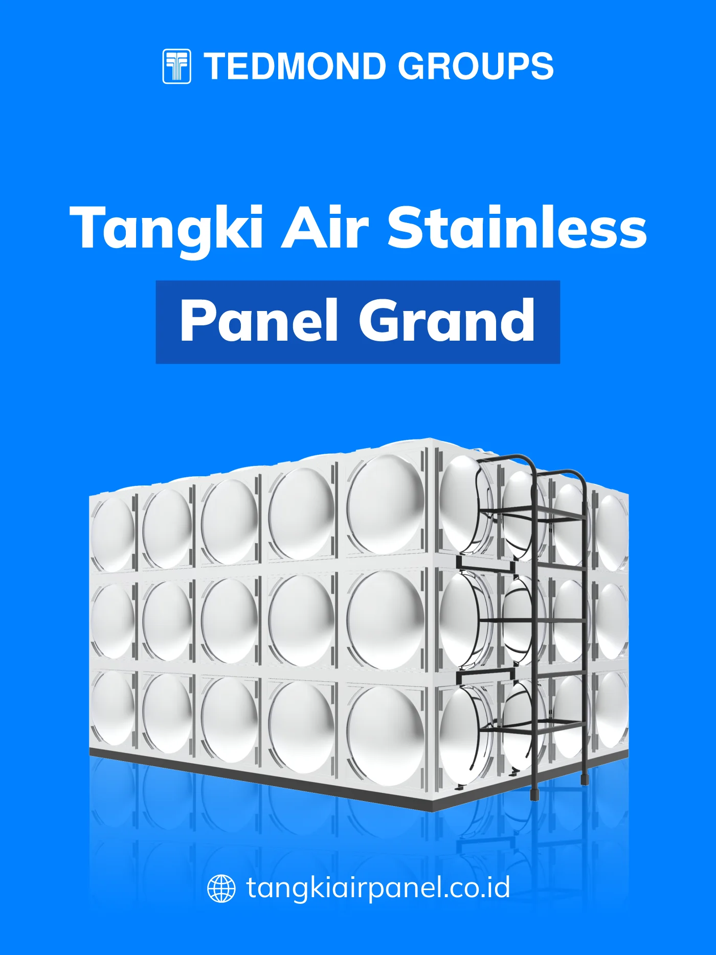 Tangki Air Panel Stainless Grand