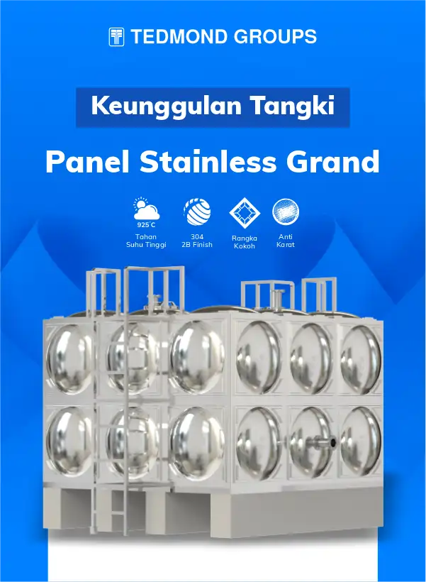 Berbagai Keunggulan Tangki Panel Stainless Grand