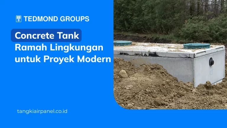 Concrete Tank Ramah Lingkungan
