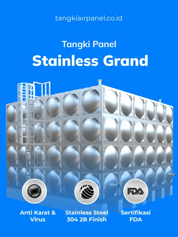 Tangki Panel Stainless Grand