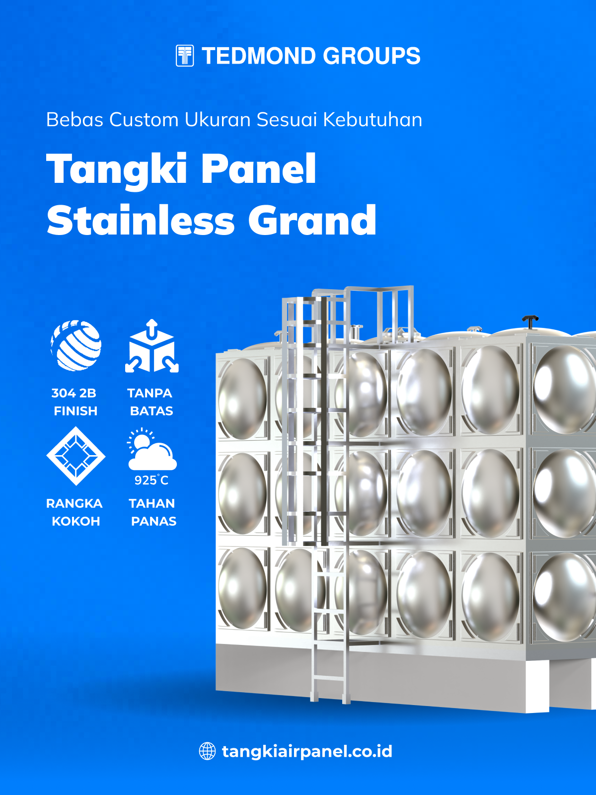 Alternatif Lain, Tangki Panel Stainless Grand