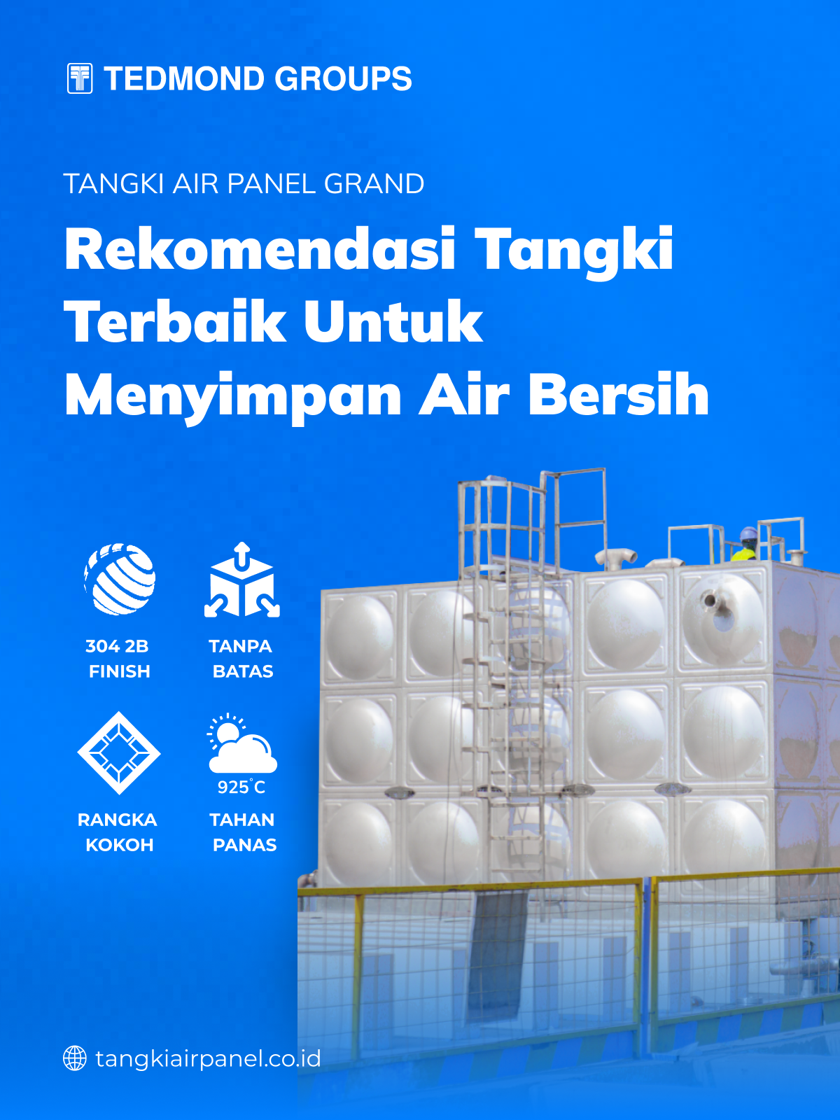 Rekomendasi Tangki Terbaik untuk Menyimpan Air Bersih