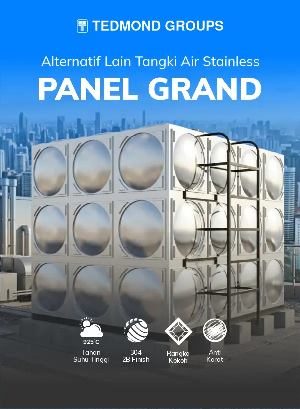 Alternatif Lain Tangki Air Stainless Panel Grand