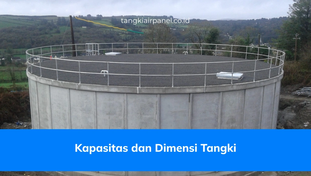 Kapasitas dan Dimensi Tangki