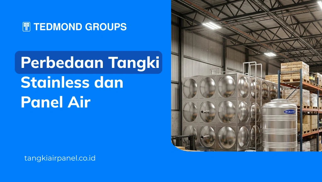 Perbedaan Tangki Stainless dan Panel Air