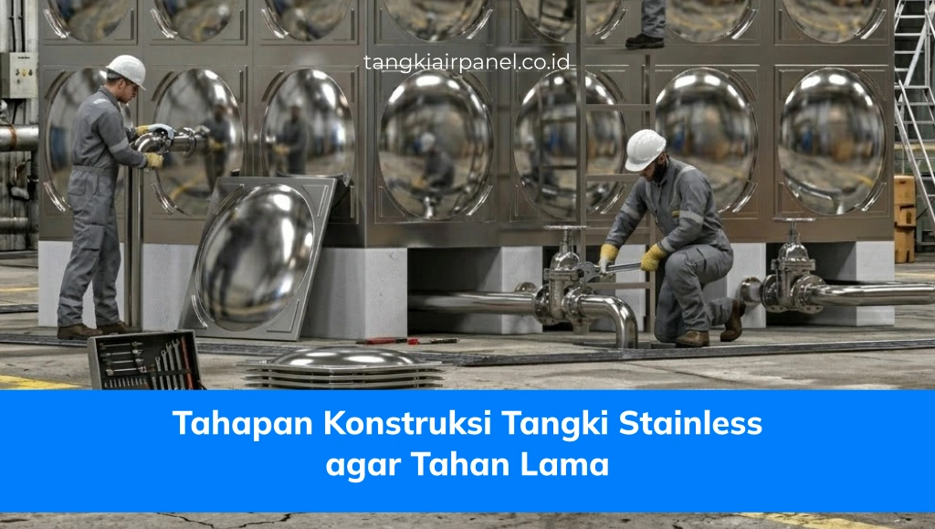 Tahapan Konstruksi Tangki Stainless agar Tahan Lama