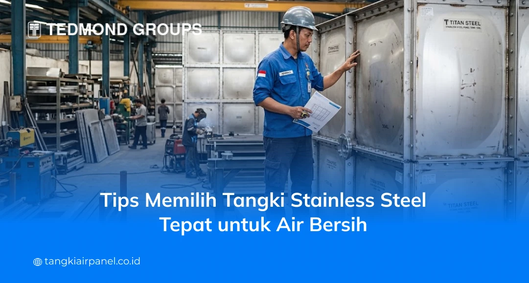 Tips Memilih Tangki Stainless Steel Tepat untuk Air Bersih