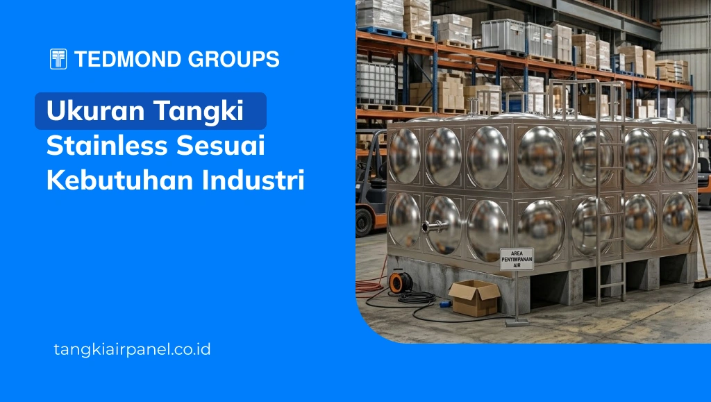 Ukuran Tangki Stainless Sesuai Kebutuhan Industri