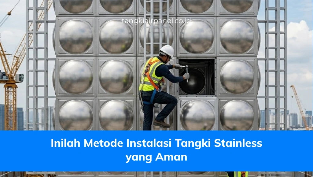 Inilah Metode Instalasi Tangki Stainless yang Aman