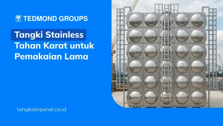 Tangki Stainless Tahan Karat untuk Pemakaian Lama