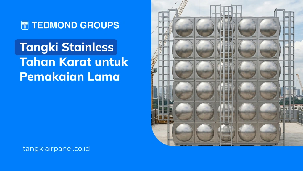 Tangki Stainless Tahan Karat untuk Pemakaian Lama