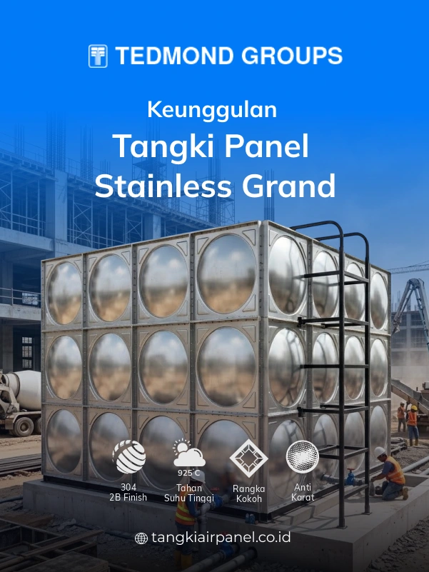 Keunggulan Tangki Panel Stainless Merk Grand