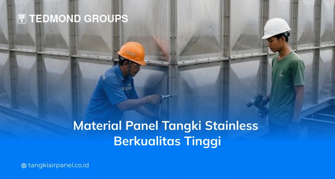 Material Panel Tangki Stainless Berkualitas Tinggi