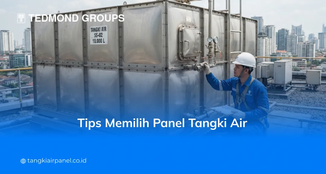 Tips Memilih Panel Tangki Air