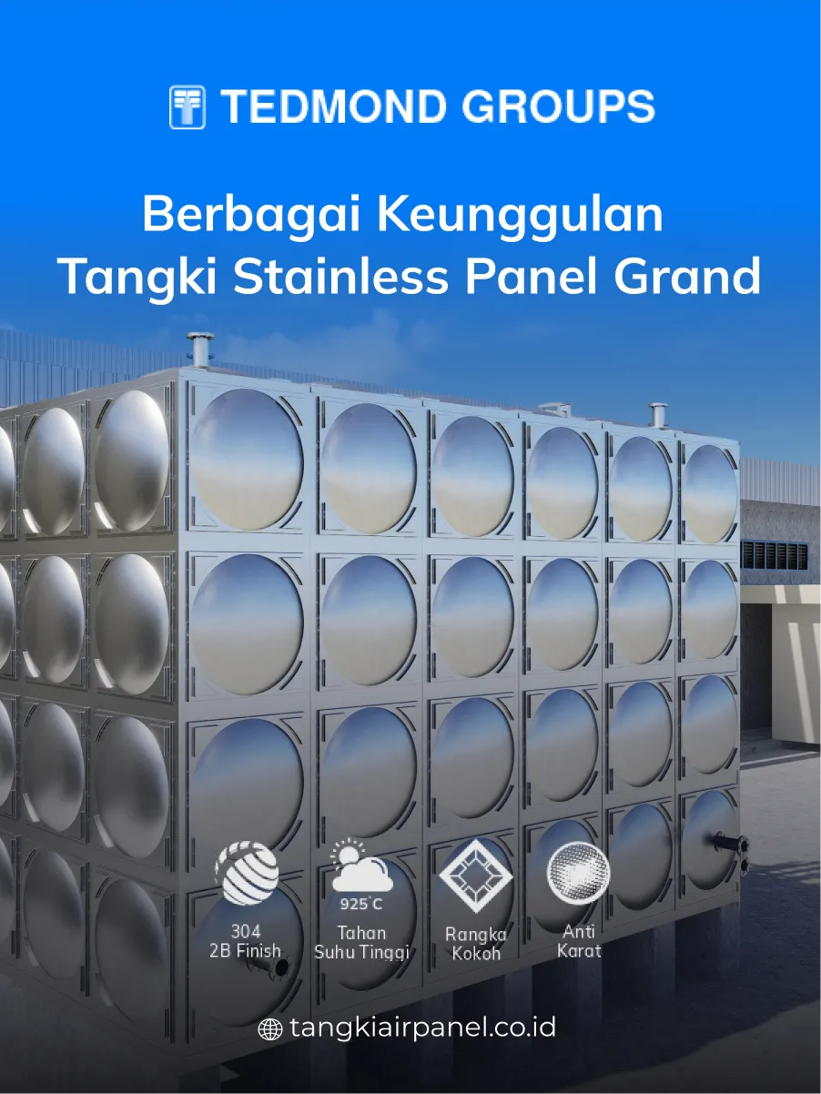 Berbagai Keunggulan Tangki Stainless Panel Grand