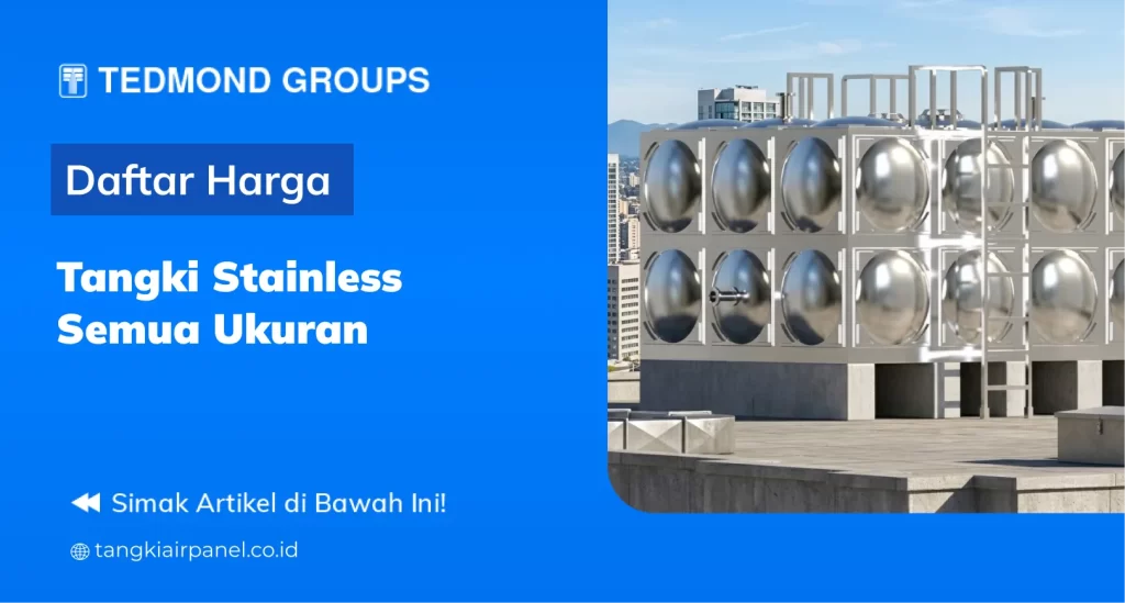 Daftar Harga Tangki Stainless Semua Ukuran