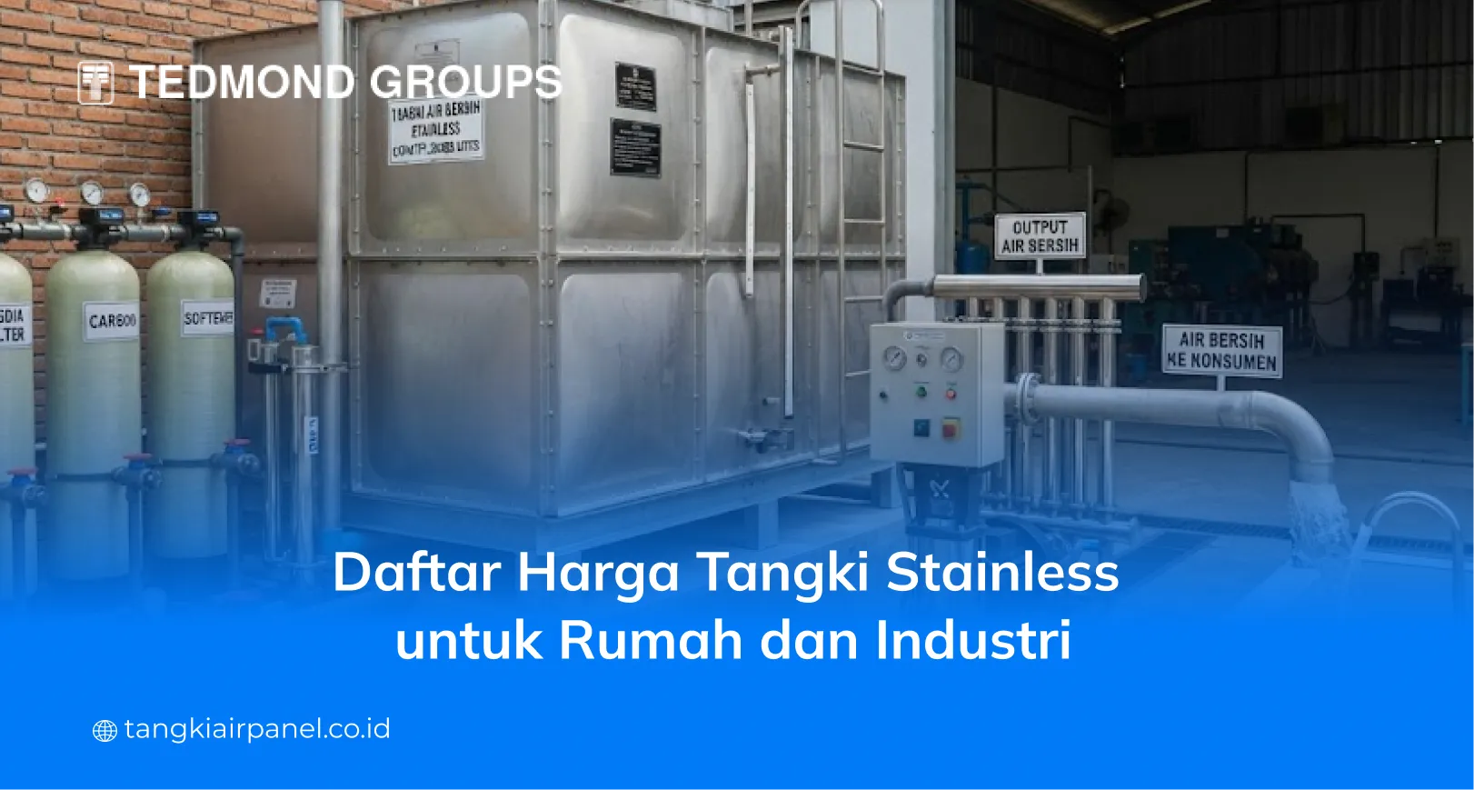 Daftar Harga Tangki Stainless untuk Rumah dan Industri