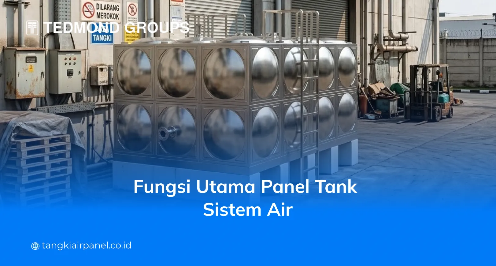 Fungsi Utama Panel Tank Sistem Air