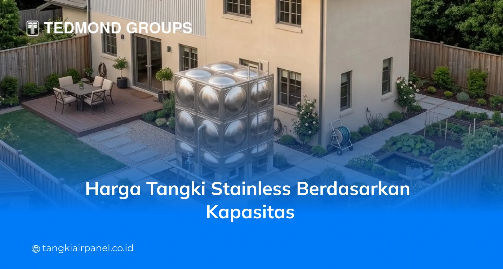 Harga Tangki Stainless Berdasarkan Kapasitas