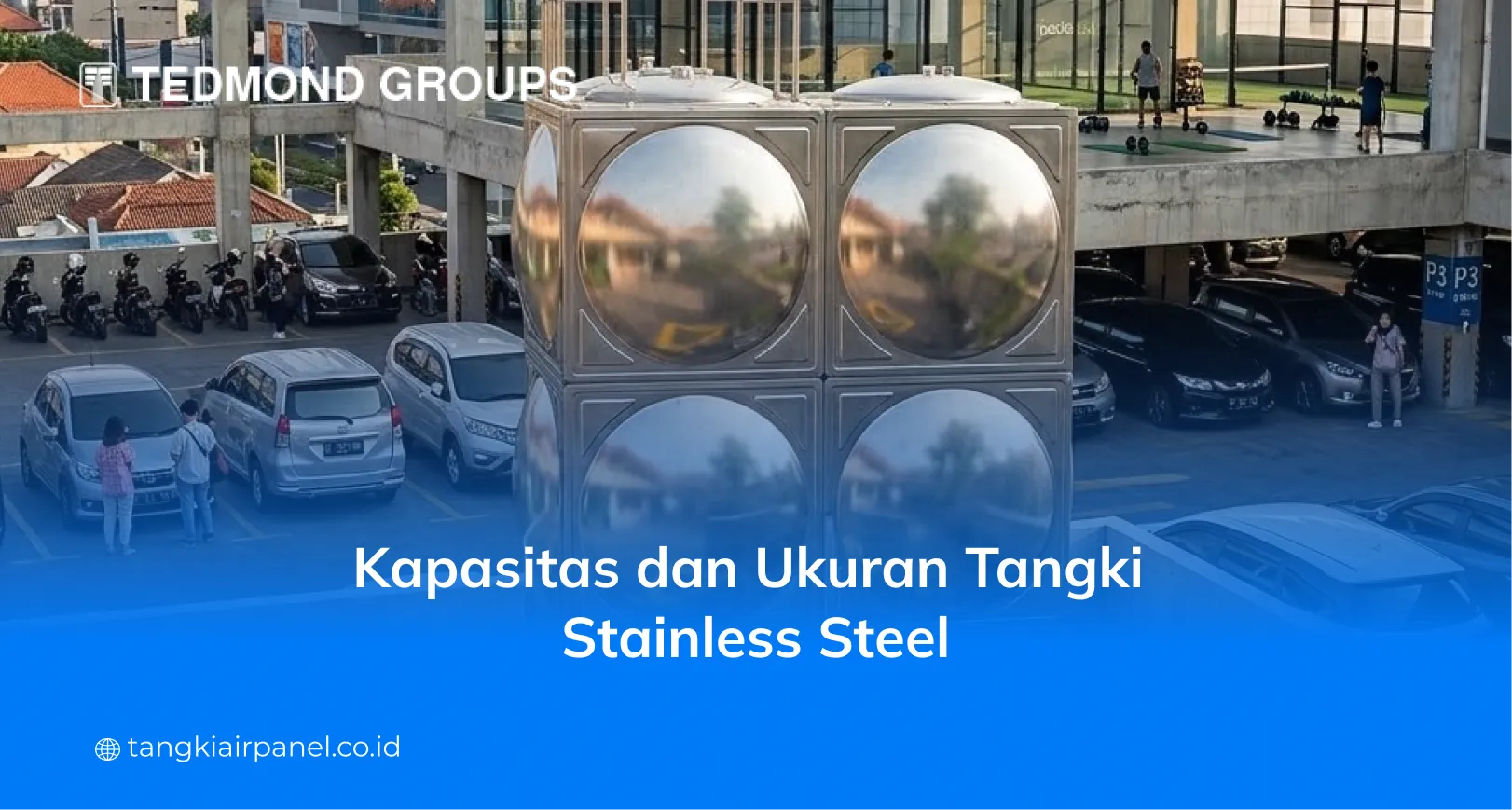 Kapasitas dan Ukuran Tangki Stainless Steel